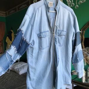 LF Furst of a Kind distressed jacket